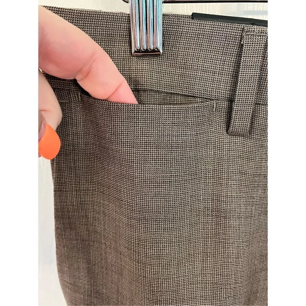 Banana Republic Classic Fit Gray Brown Dress Pants sz 31/32 NWT